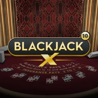 BlackjackX 10 game tile